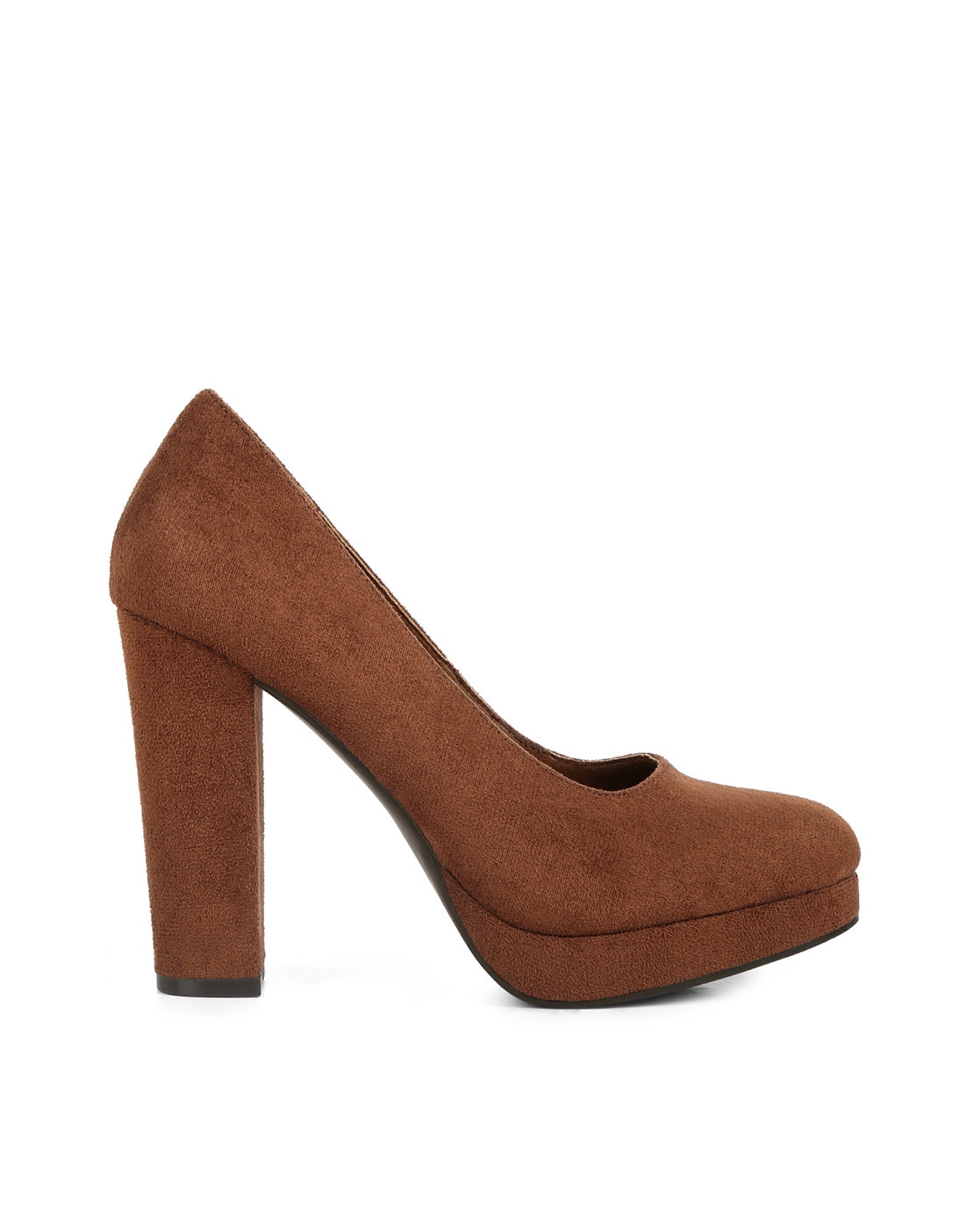 Buy Beige Heeled Shoes for Women by Flat n Heels Online | Ajio.com