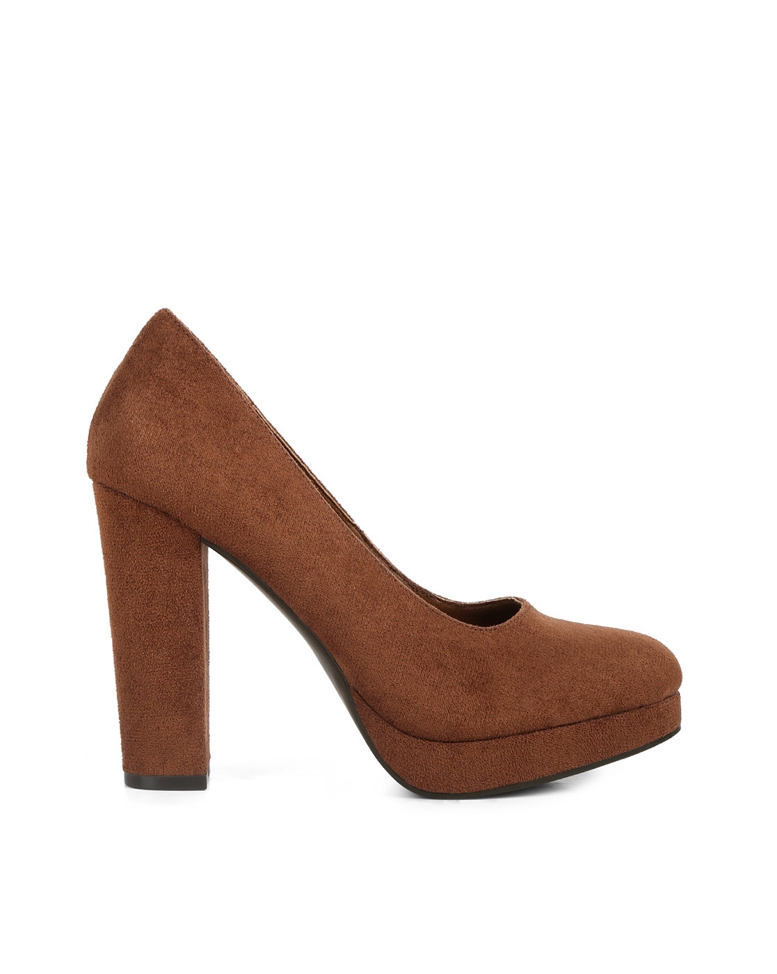 Tan block hotsell heel pumps