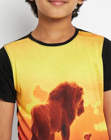Lion Mandala T shirt | Mandala T-shirt Designs | nikfashions.in