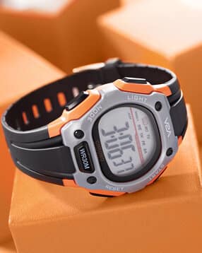 v2a Logo Print Digital Sports Watch-picture-18