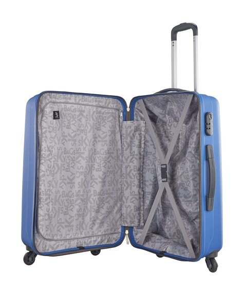 Buy Nautic Blue Luggage Trolley Bags for Men by Skybags Online