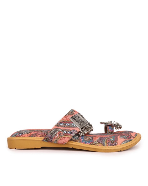 Buy Multicoloured Flat Sandals for Women by THE DESI DULHAN Online