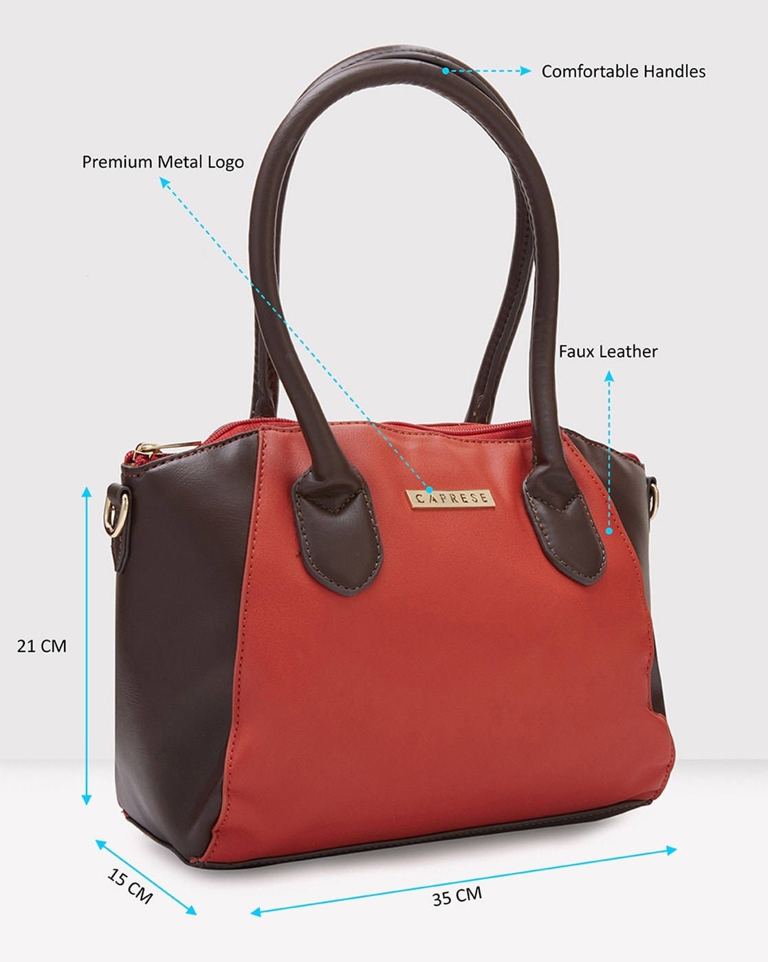 Buy Caprese Red Shoulder Bag - Handbags for Women 1467379 | Myntra