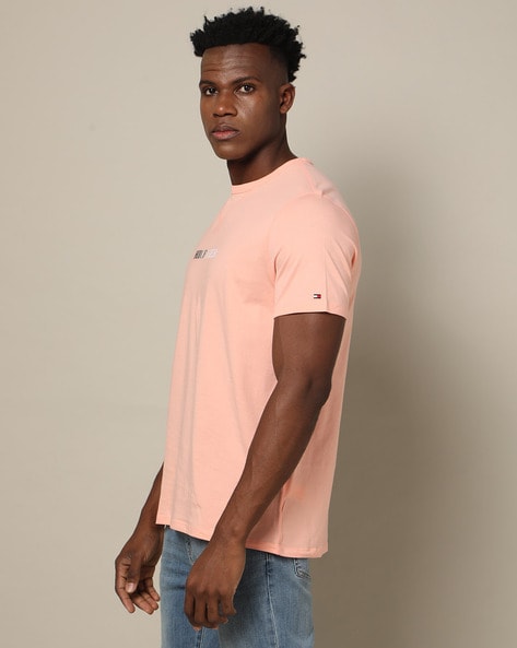 Buy Playful Peach Tshirts for Men by TOMMY HILFIGER Online