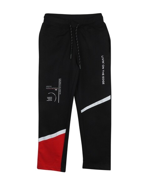 Buy Black Track Pants for Boys by MONTE CARLO Online Ajio