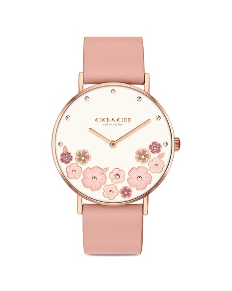 COACH Delancey 23mm Small Gold Plated Bracelet Watch in Metallic | Lyst