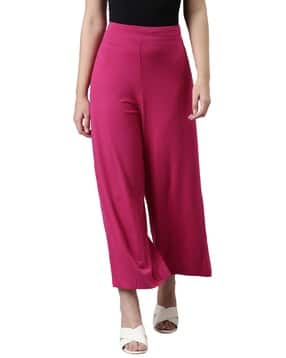 go colors Palazzos with Elasticated Waistband-picture-38