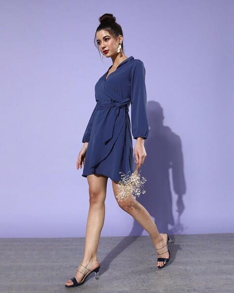 sheath denim dress sexy corset dress confident shape Size:15 1/2 x 36 Buy Ro&Zo Blue Petite