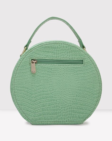 Round sale croc bag