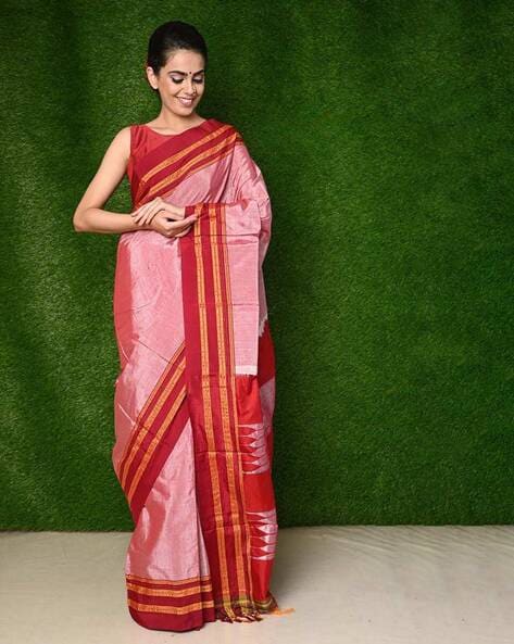 Semi Raw Silk Sarees – Prashanti Sarees