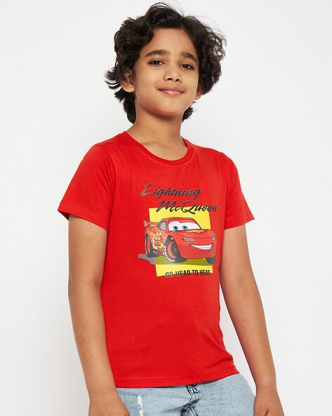 Buy Red Tshirts for Boys by Disney By Wear Your Mind Online Ajio