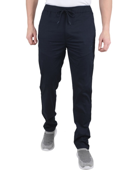 Buy Cloak & Decker By Monte Carlo Men Black Solid Track Pants - Track Pants  for Men 19534658 | Myntra