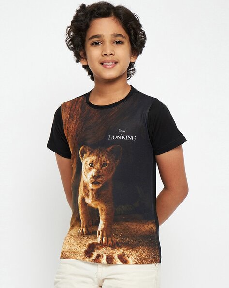 Buy Brown Tshirts for Boys by Lion King Online Ajio