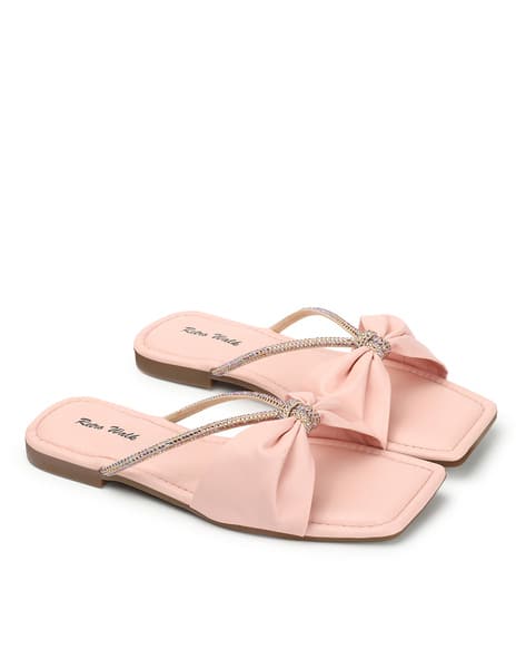 Buy Pink Flat Sandals for Women by RETRO WALK Online
