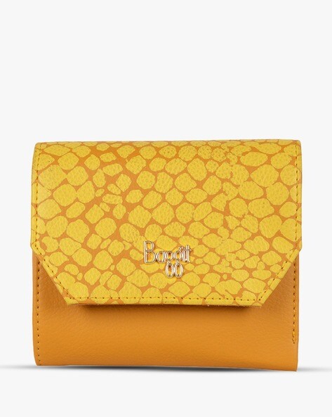 Baggit 2025 yellow wallet