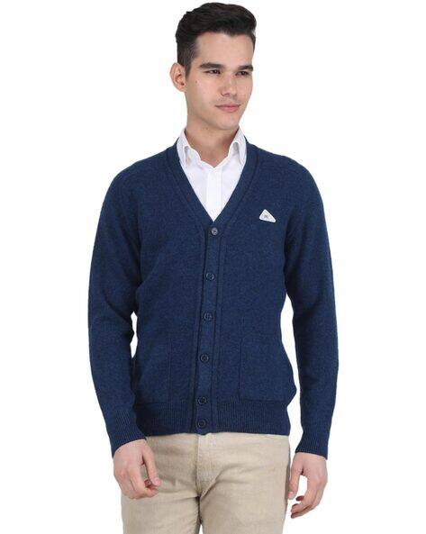 Buy Blue Sweaters & Cardigans for Men by MONTE CARLO Online | Ajio.com