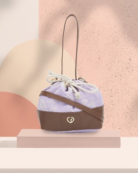 CAPRESE Women Floral Print Bucket Bag