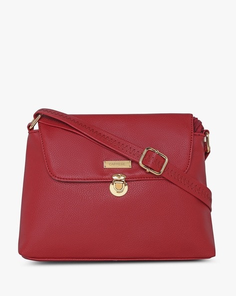 Caprese red 2025 sling bag