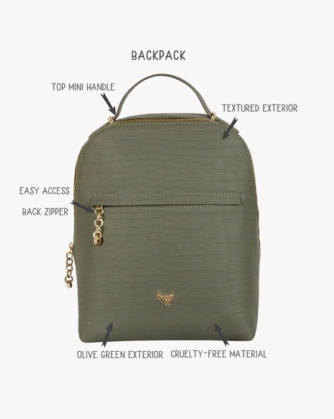 Olive green 2024 backpack women's