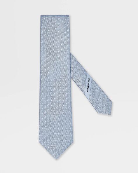 Tie - Light blue silk tie