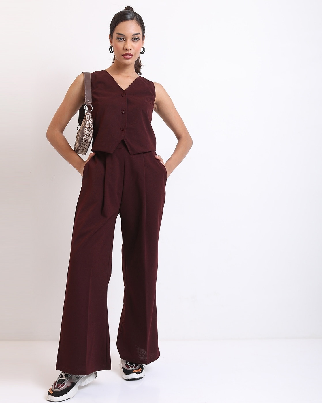 Buy Plum Co-ord Sets for Women by KETCH Online | Ajio.com