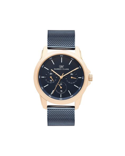 Buy EARNSHAW Clark Analog Blue Dial Men's Watch-ES-8182-EE at Amazon.in