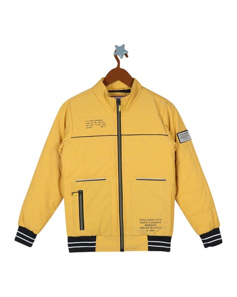 Buy Yellow Jackets Coats for Boys by MONTE CARLO Online Ajio