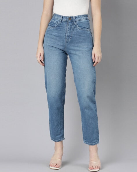 Buy Blue Jeans & Jeggings for Women by ZHEIA Online