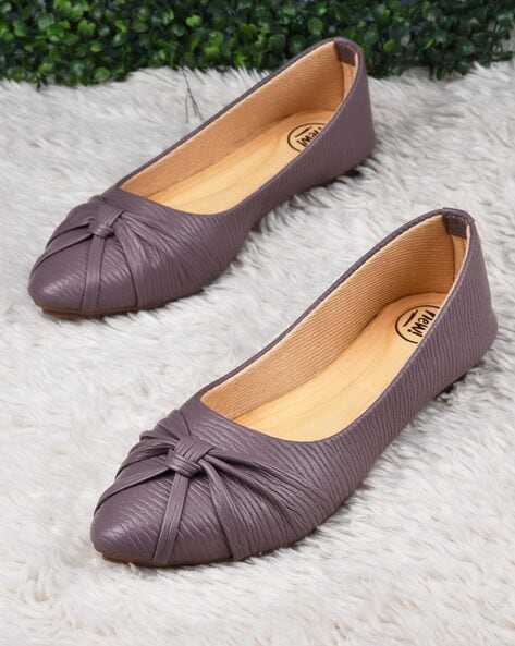 Buy Purple Flat Shoes for Women by Selfiee Online