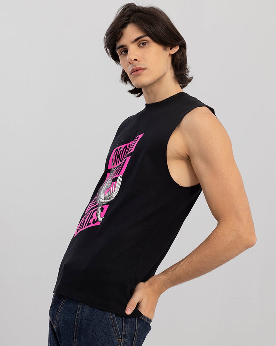 Buy Black Tshirts for Men by SNITCH Online