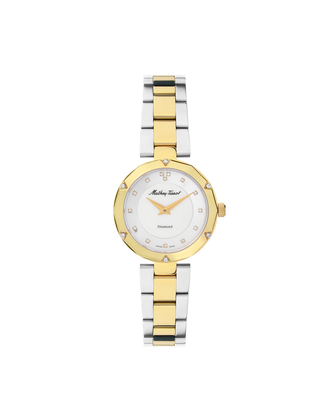 Mathey-Tissot Mathey II Quartz Crystal Mother of Pearl Dial Men's Watch  H710AI | Watches for men, Mathey-tissot, Tissot