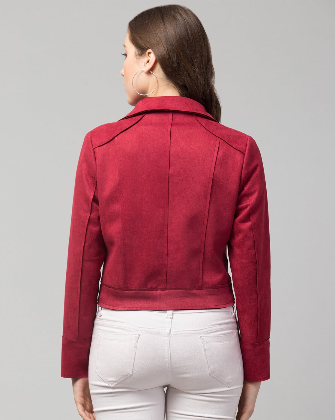Jackets & Overcoats | Red Leather Jacket | Winterwear | Freeup