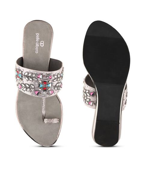 Pelle Albero Party Wear Sandal For Girl Buy Online Brown One Toe