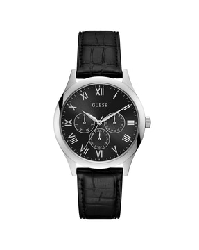 Chronograph Watch with Leather Strap W1130G1