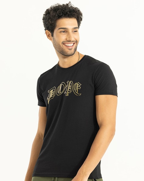 Buy Black Tshirts for Men by SNITCH Online