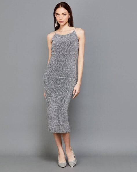 Buy Grey Dresses for Women by Ginger by lifestyle Online