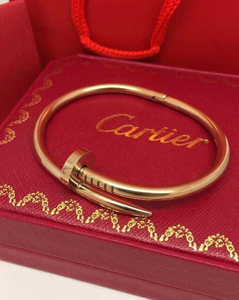 Slip-On Nail-Shaped Bracelet