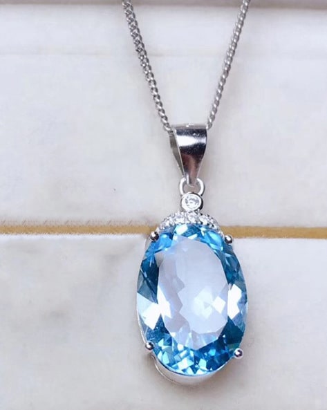 Buy Blue Necklaces Pendants for Women by Designs You Online