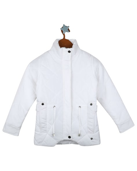 Buy Men White Plain Jacket Online in India - Monte Carlo