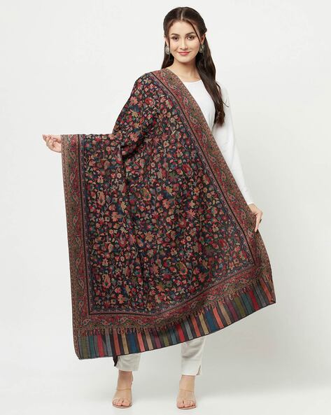 Paisley Woven Woolen Shawl Price in India