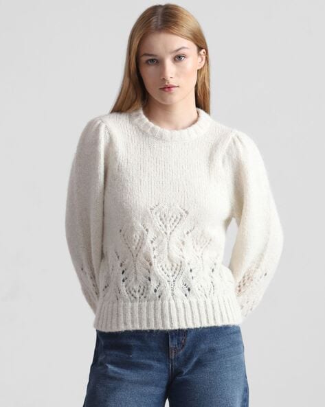 Buy Off-White Sweaters & Cardigans for Women by ONLY Online