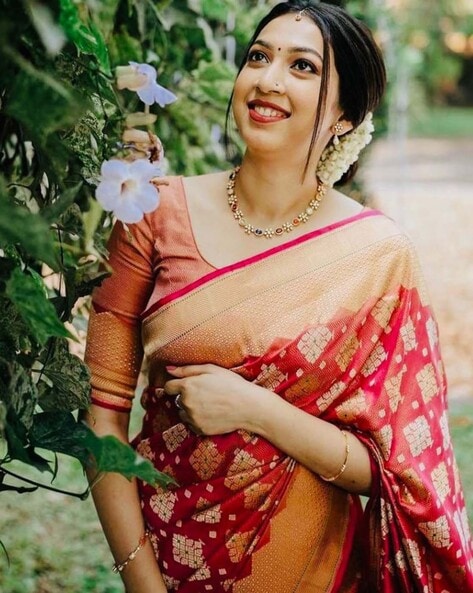 Incredible Jewellery Ideas To Wear With Red Bridal Silk Saree