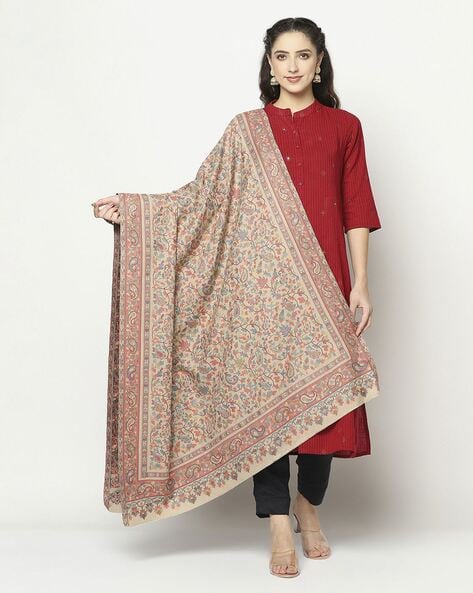 Paisley Woven Woolen Shawl Price in India