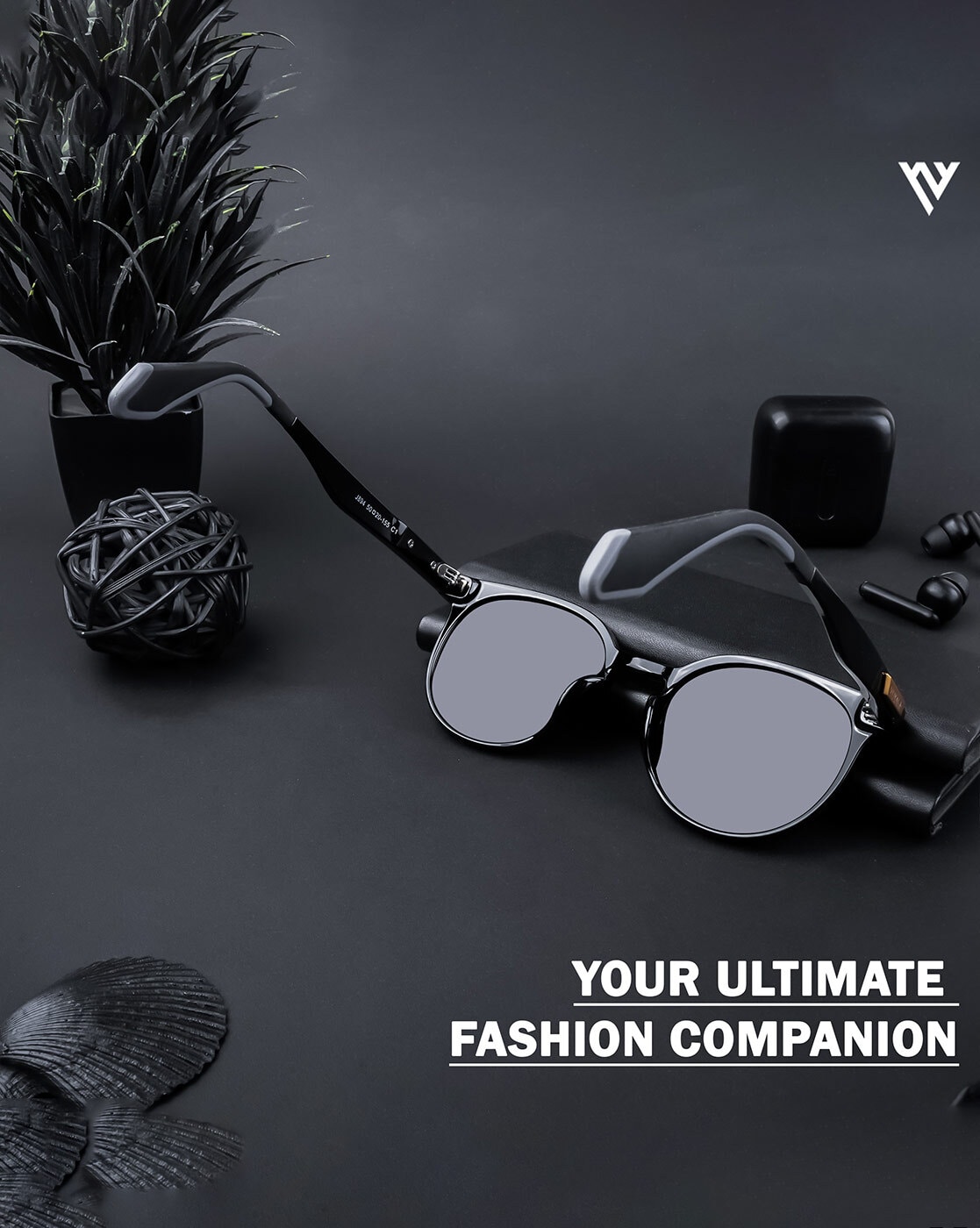 Buy Voyage Black Round Sunglass for Unisex (B80579MG3585) Online