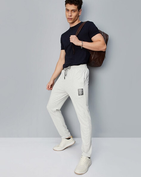 Buy Blue Track Pants for Men by INDIWEAVES Online | Ajio.com