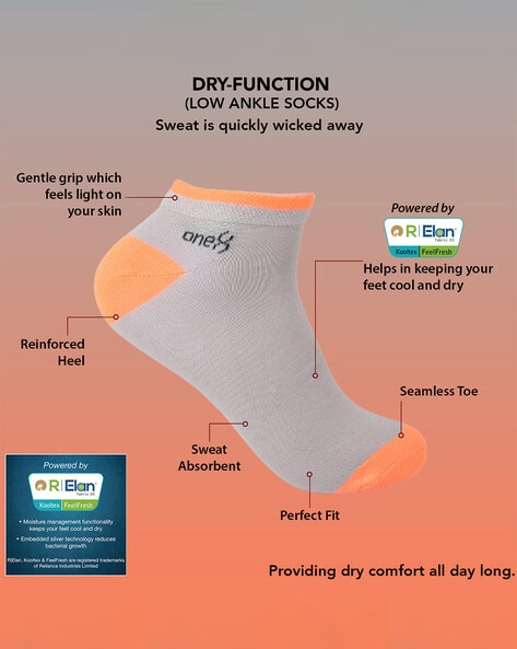 Buy Multicoloured Socks for Men by One8 Online