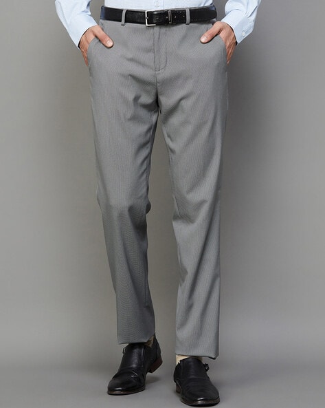 Brown Single-pleat virgin wool-blend suit trousers | Giorgio Armani |  MATCHES UK