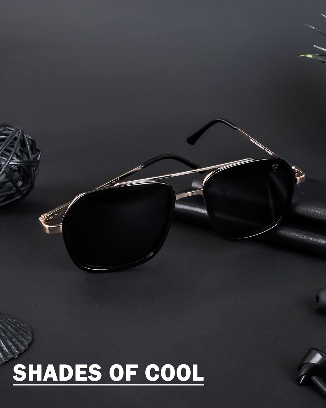 Men UV-Protected Sunglasses-TR8077