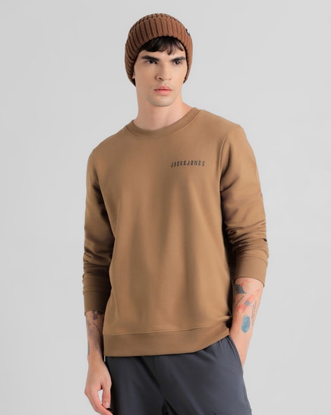 Jack and jones pullover sweatshirt hot sale