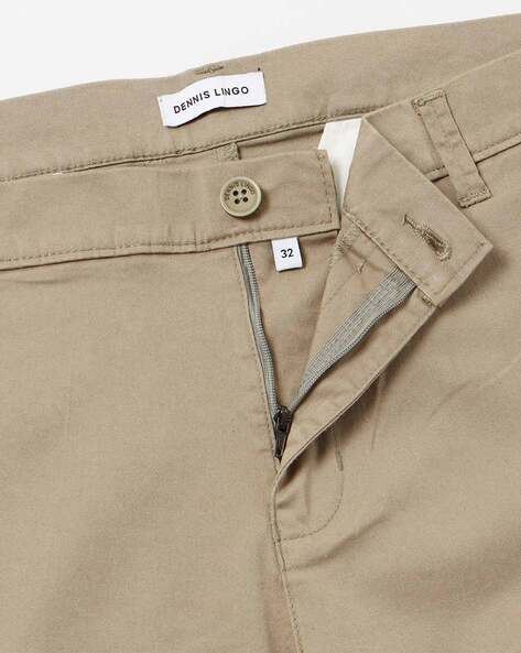 Slim Fit Cargo trousers, Medium Brown